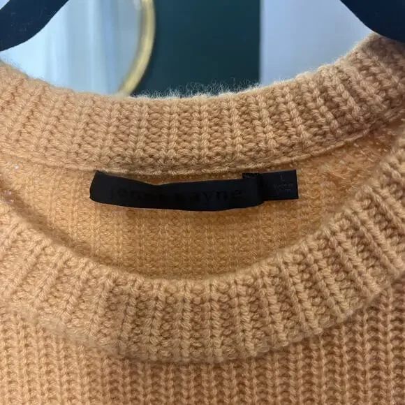 Jenni Kayne Cashmere Fisherman Sweater size L large - Picture 3 of 5